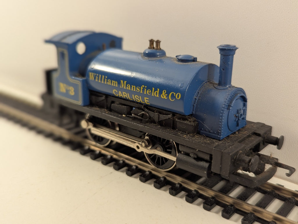 Hornby R161 William Mansfield & Co 0-4-0 Industrial Locomotive Needs Attention
