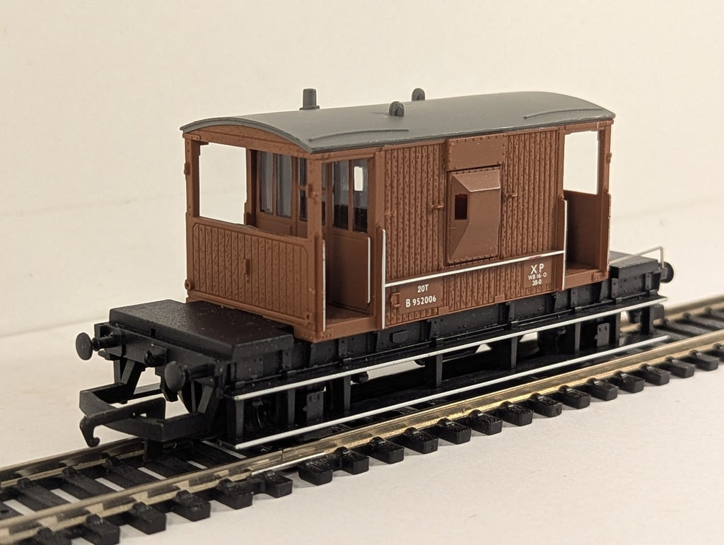 Bachmann OO Gauge BR 20 Ton Brake Van Goods Wagon B952006 BR Bauxite 37-525D