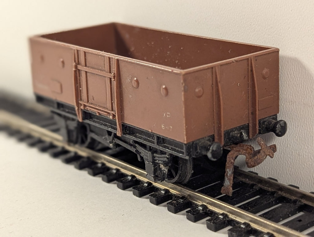 Hornby Dublo OO Gauge 13 Ton Coal Wagon Goods Wagon B486865 BR Brown 4635