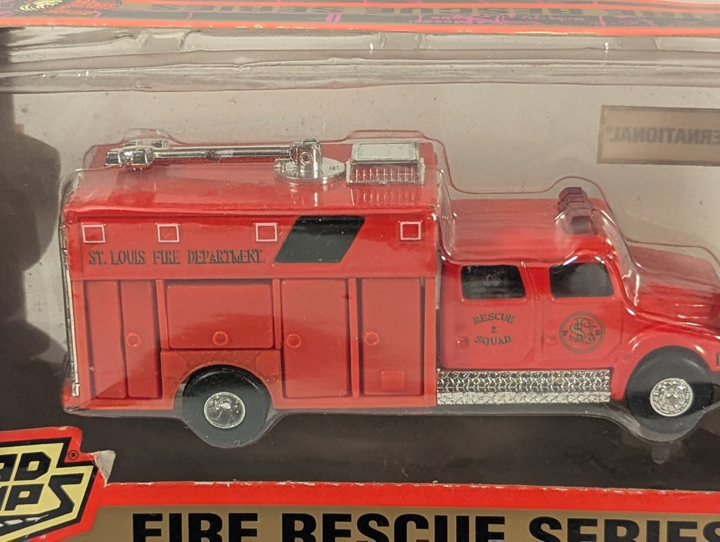 Road Champs 1:64 Scale 64605 International Rescue Squad Truck St. Louis Fire Dep