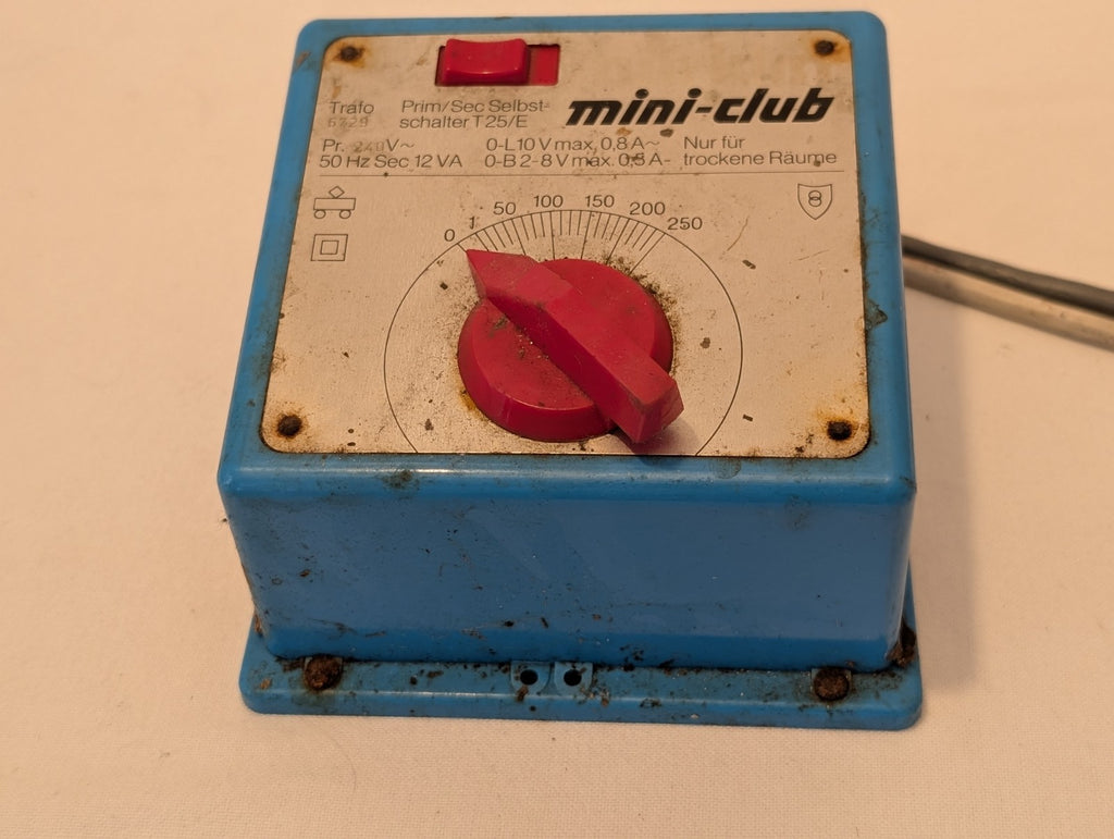 Märklin 6729 Trafo for Märklin Mini-Club Z Gauge Model Train Sets – Untested