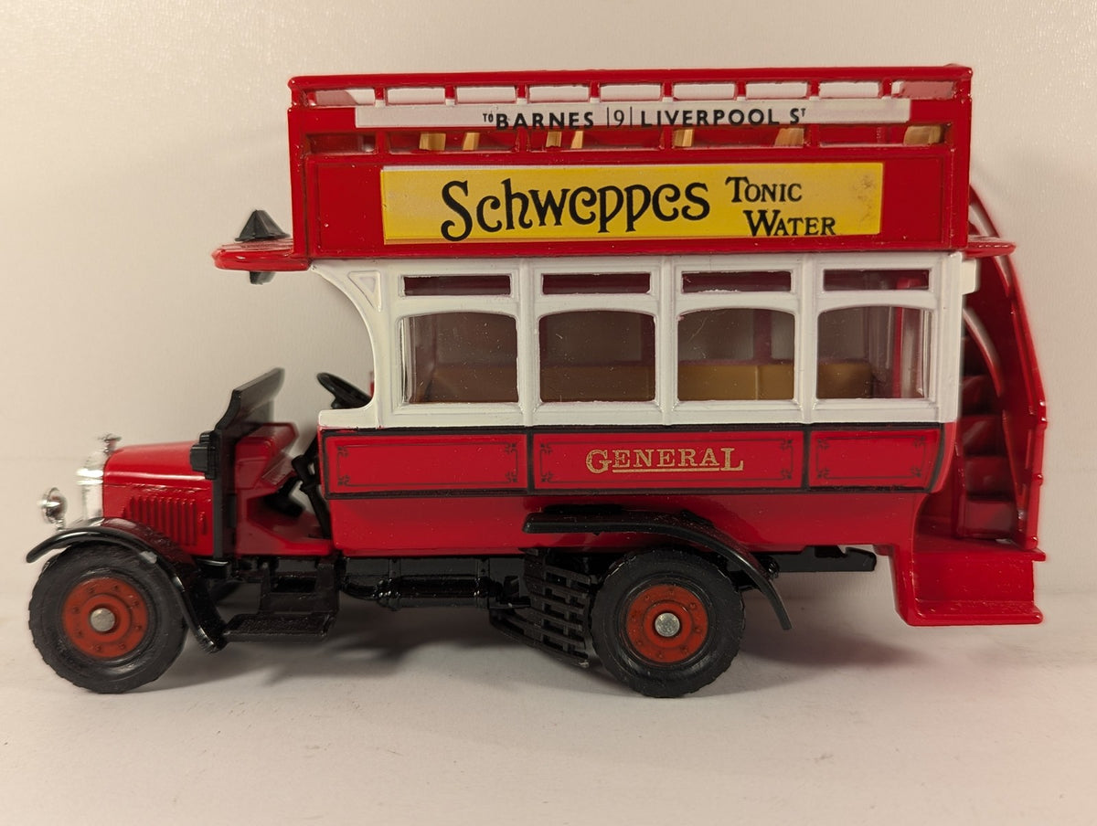 Corgi 1:43 Thornycroft J-type Bus Die-cast Bus 9 London General