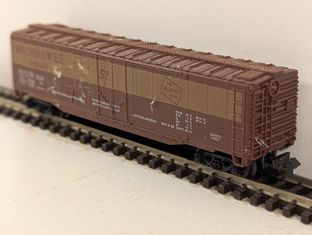 Lima N Gauge Milwaukee Road 51ft Mechanical Boxcar