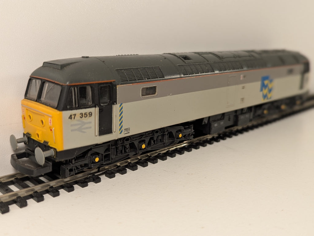 Lima OO Gauge BR Class 47 BR Railfreight Metals sector Grey Diesel Locomotive