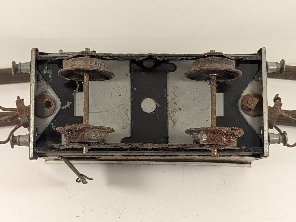 Hornby O Gauge No.1 Goods Brake Van LMS Olive Green