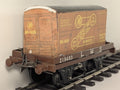 Hornby O Gauge Flat Truck with Container Goods Wagon 219493