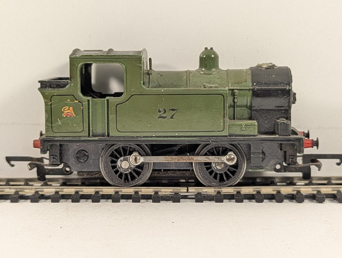 Tri-ang OO Gauge Freelance 0-4-0 Tank Locomotive Steam Locomotive 27 BR Green