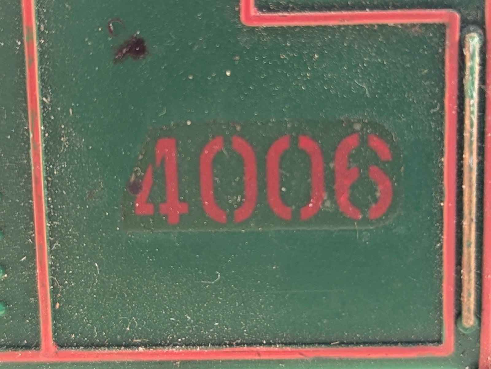 Tri-ang Big Big Train RV.262 0-6-0 Continental Steam Locomotive - Green - Spares