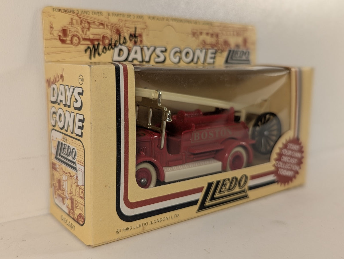 Lledo Ford Model T Fire Engine Die-cast Model Vehicle Boston Fire Dept 12