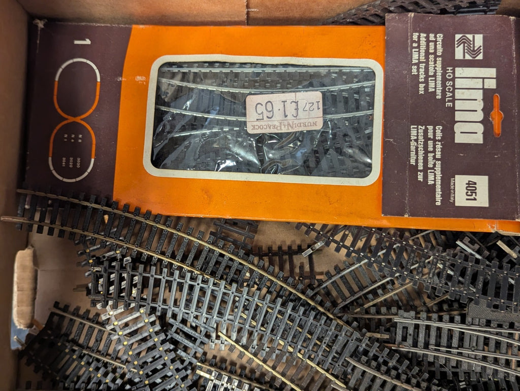 Hornby Lima OO Gauge Job Lot of Model Railway Track - Needs TLC
