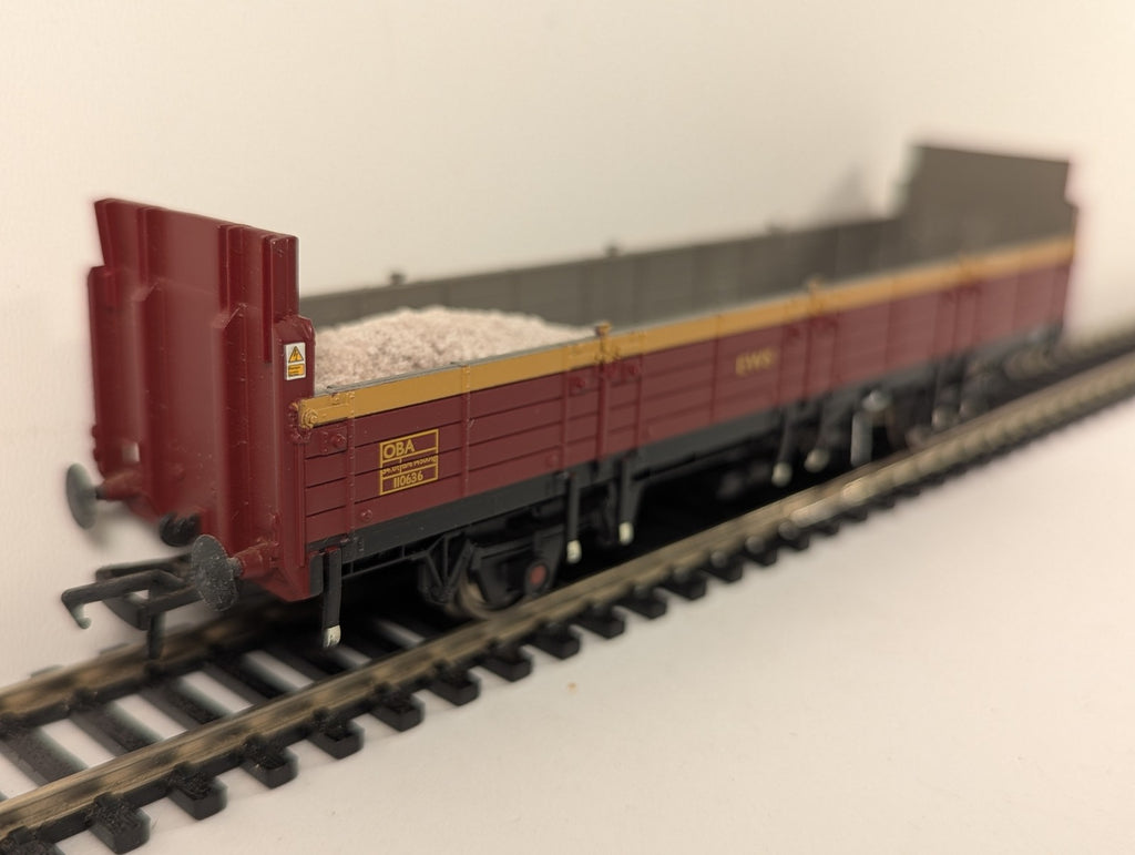Bachmann Branchline OO Gauge OBA Dropside Open Wagon Goods Wagon 110636