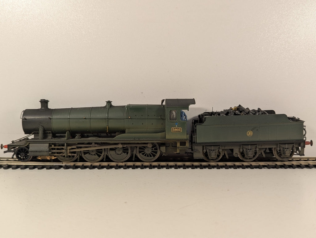 Hornby R2918 GWR Class 3800 2-8-0 Weathered OO Gauge Steam Locomotive - Boxed