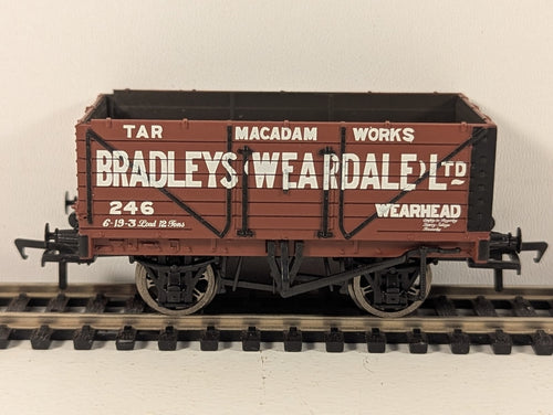Bachmann 37-083 OO Gauge 7 Plank End Door Wagon Bradleys Weardale Ltd