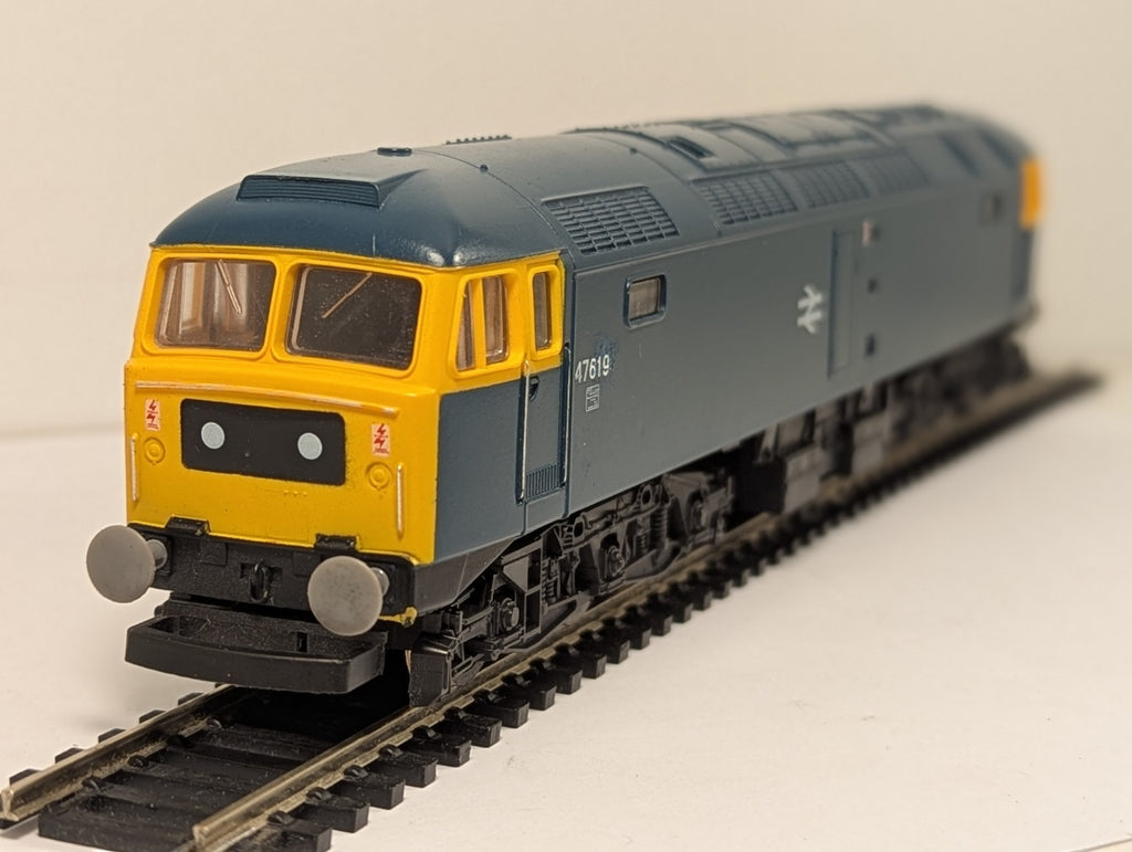 Lima OO Gauge Class 47 Locomotive 47619 BR Blue