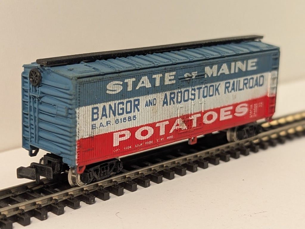Bachmann Bangor & Aroostook State of Maine Potatoes Box Car N Gauge