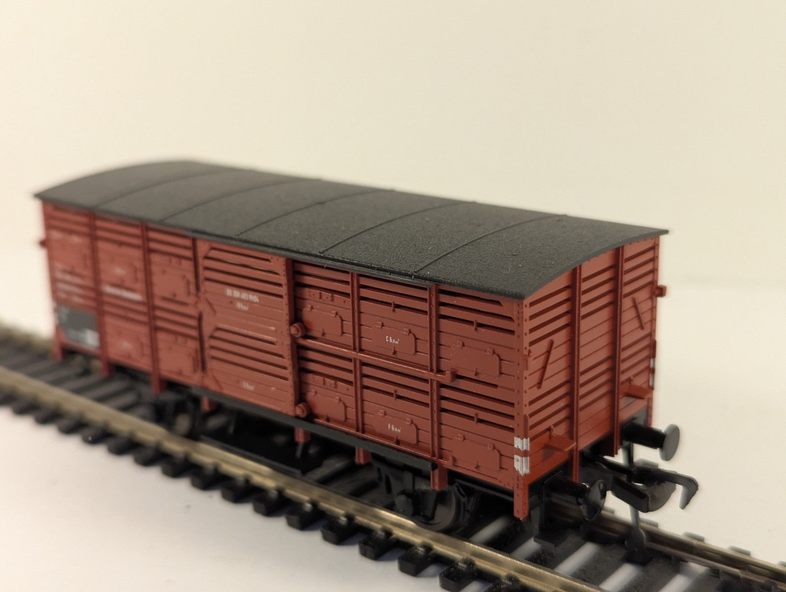 Fleischmann 5354 HO Gauge Red DRG Kleinviehwagen Boxed