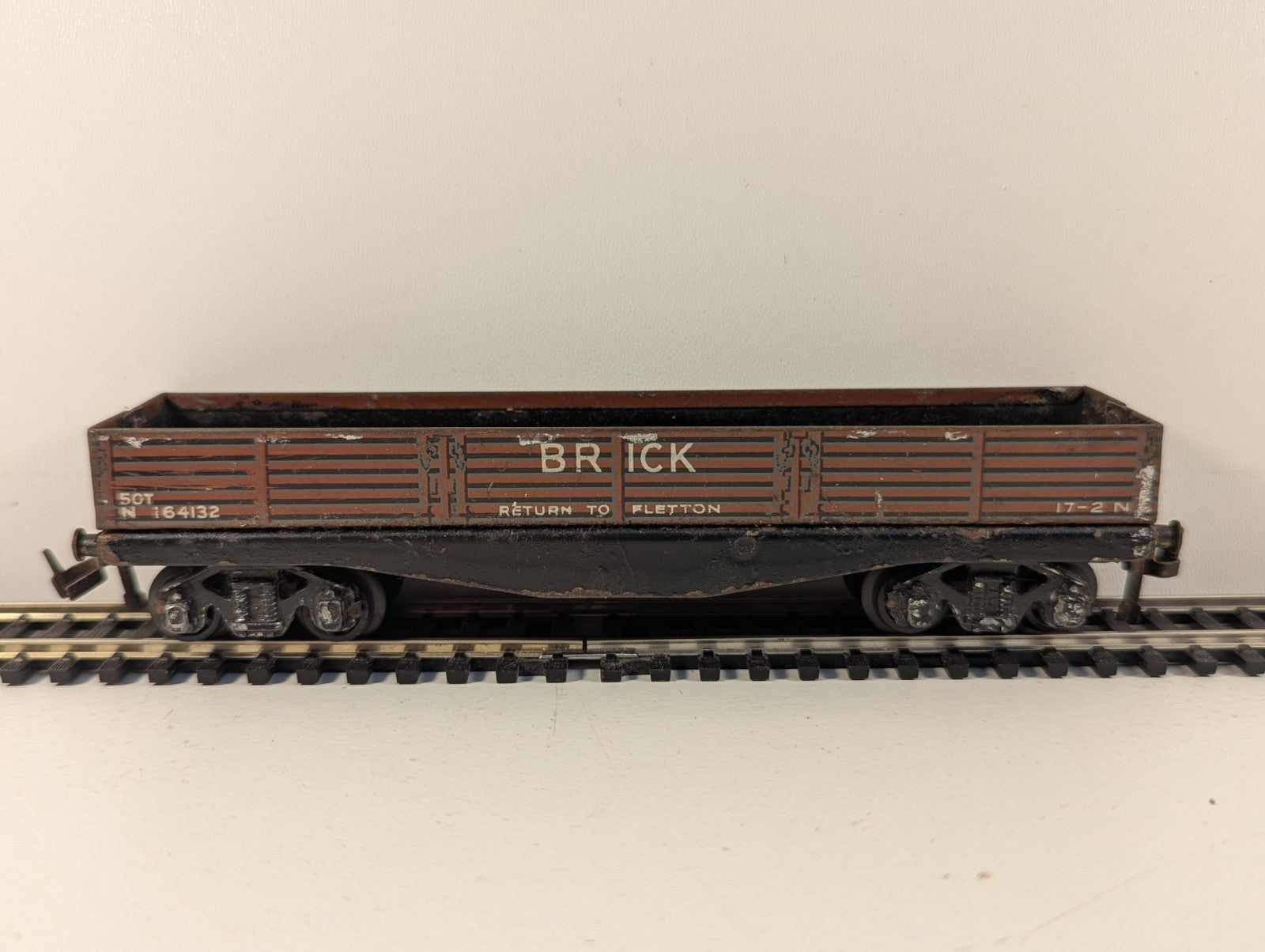 Trix TTR OO Gauge Bogie Brick Wagon