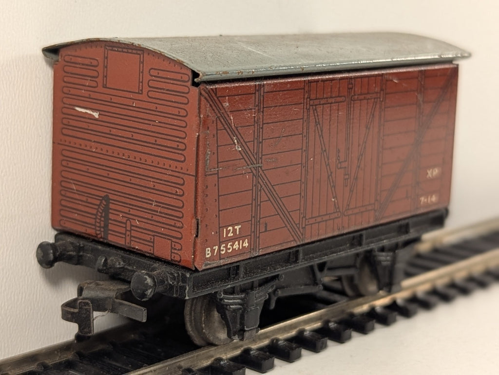 Hornby Dublo BR Bauxite 12 Ton Goods Van OO Gauge