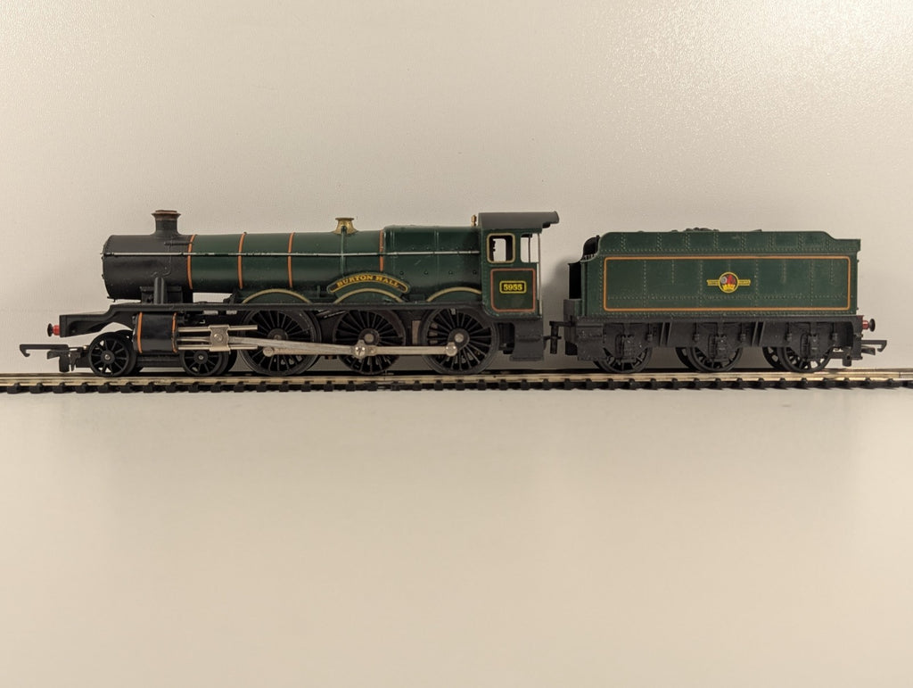 Hornby R759 OO Gauge GWR Hall Class "Burton Hall" Steam Locomotive - Renumbered