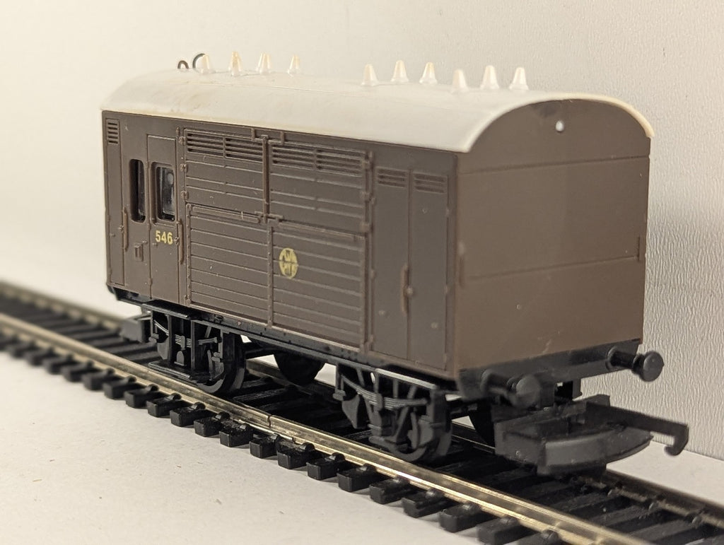 Lima OO Gauge GWR Siphon C Van Goods Wagon 546 GWR Brown 305634