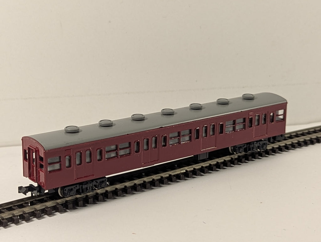 Kato N Gauge JNR Kuha 16 Commuter Coach Passenger Coach JNR Brown