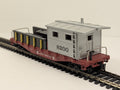 Model Power HO Scale 40' Work Caboose with Tool Boxes 8200 Safety First