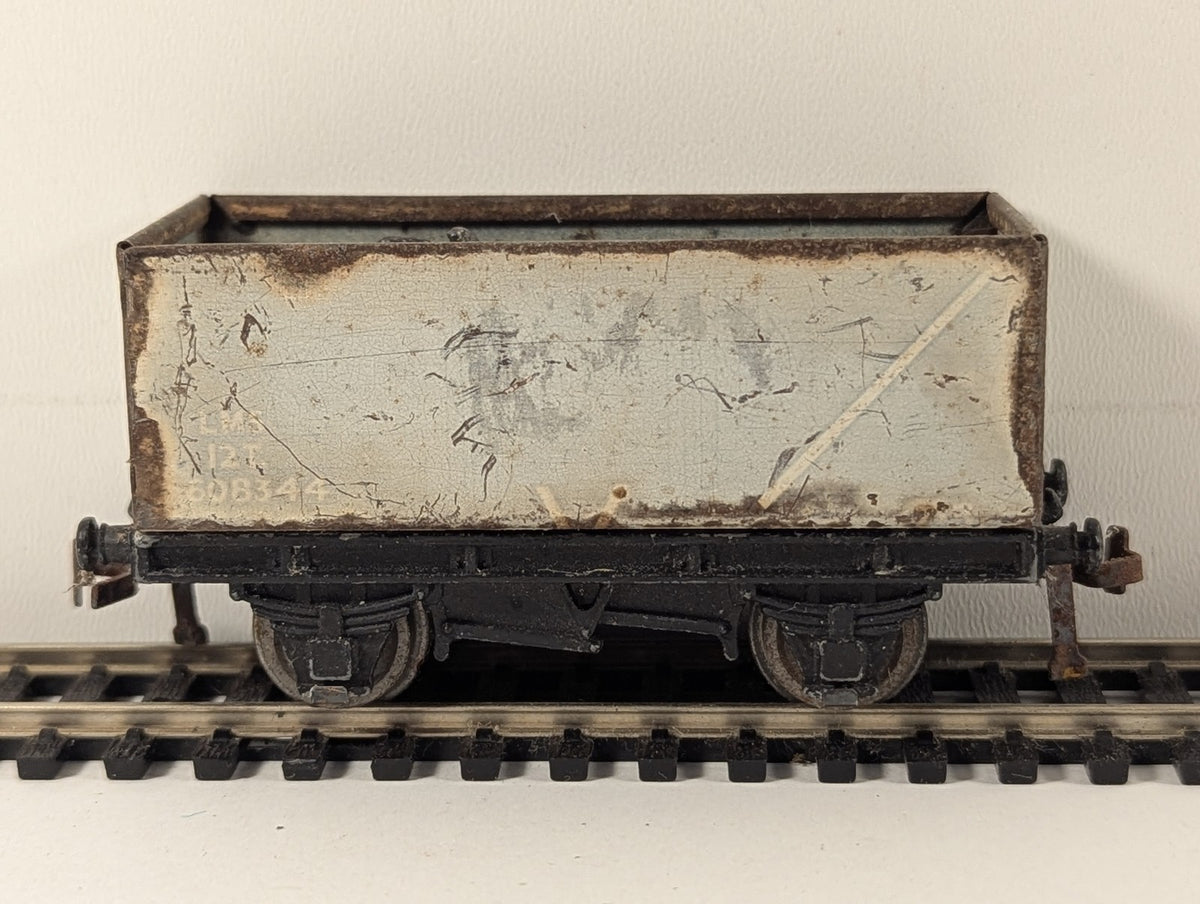 Hornby Dublo OO Gauge LMS 12T Open Wagon Goods Wagon 508344 LMS Grey D1