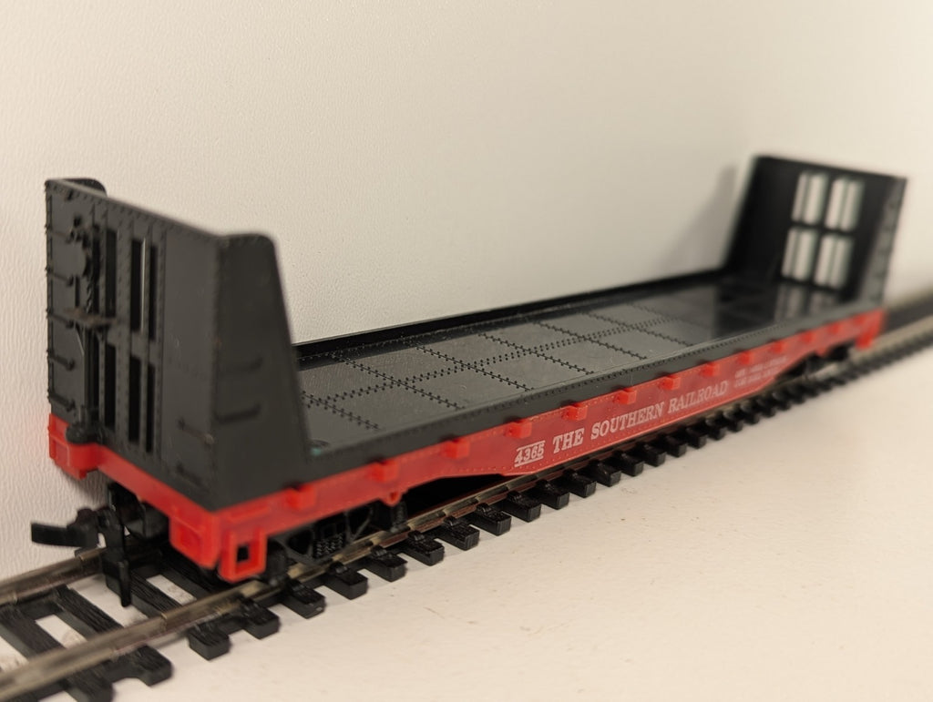 Tyco HO Gauge Southern Railroad Flat Car – Lumber / Pulpwood