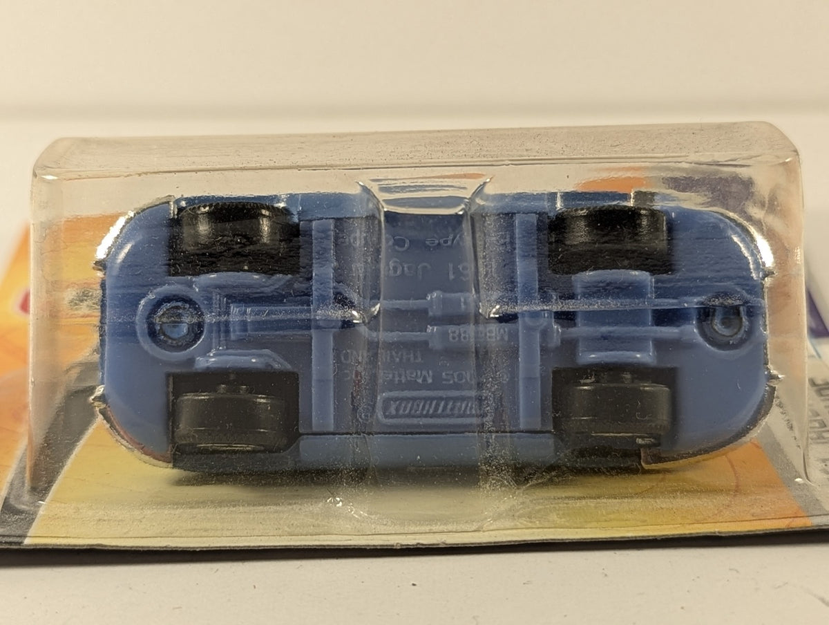 Matchbox '61 Jaguar E-Type Coupe Die-cast Model Car Blue M7371