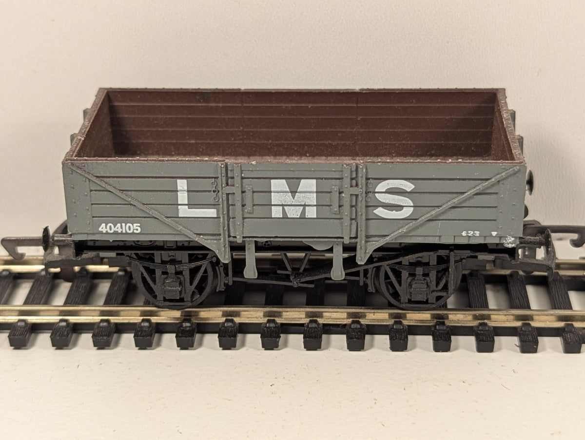 Dapol OO Gauge LMS Grey Open Plank Wagon