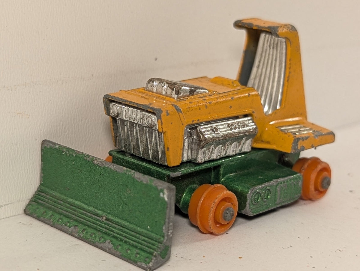 Matchbox Big Bull Die-cast Vehicle Yellow and Green 12