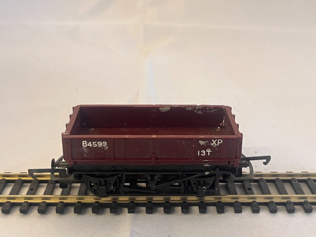 Tri-ang Hornby OO Gauge R113 Maroon Dropside Goods Wagon