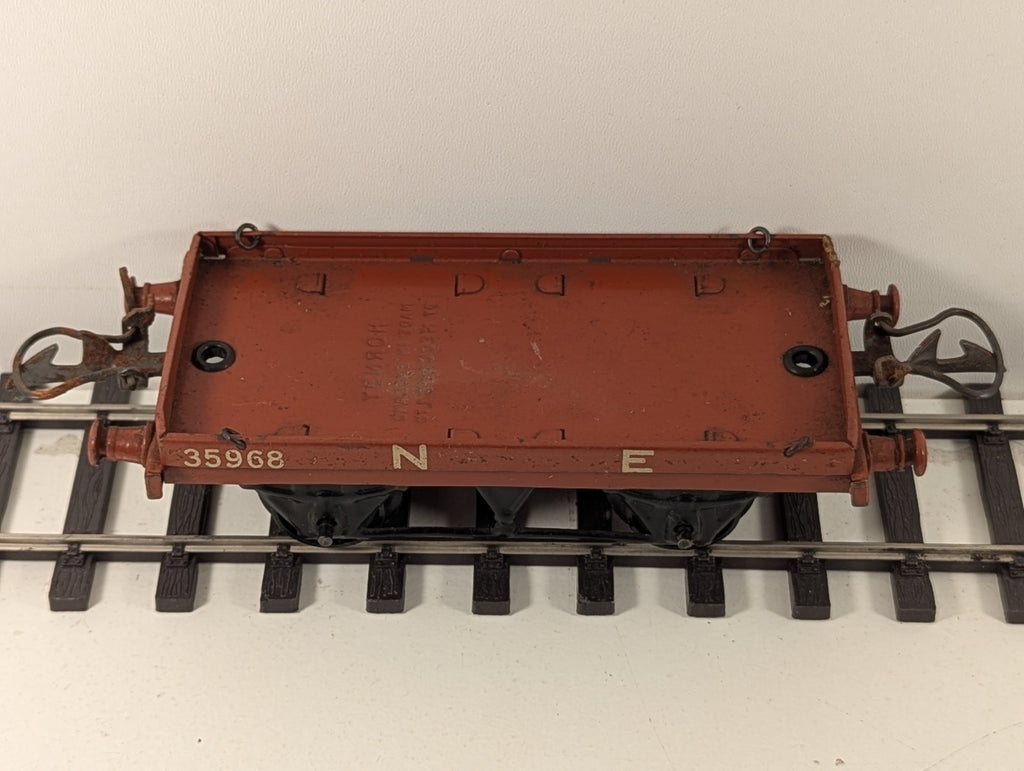 Hornby O Gauge Tinplate NE Flat Wagon
