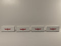 Athearn HO Gauge 20 Ft Smooth Side Containers 6A7120 American President Lines