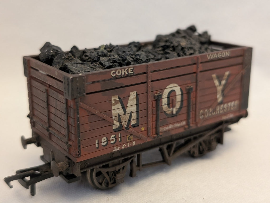 Mainline OO Gauge Moy Colchester 12 Ton Coke Wagon Goods Wagon 1851