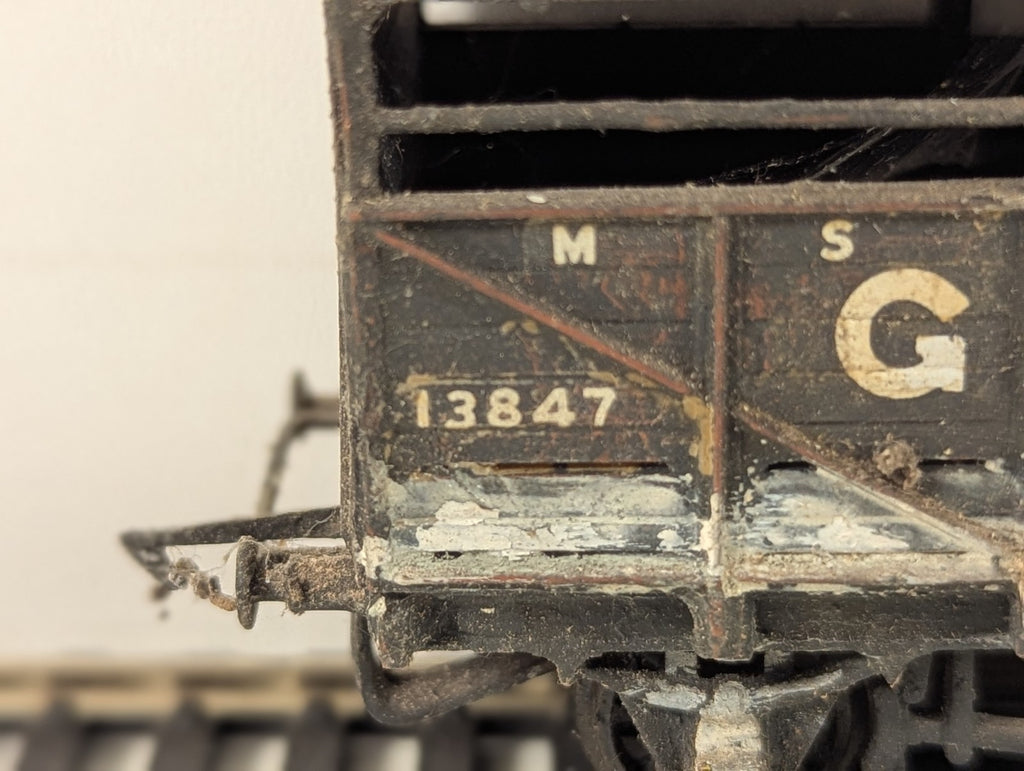 Kitbuilt GWR Cattle Wagon Goods Wagon 13847 GWR Brown