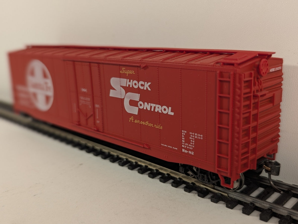 InterMountain HO Scale 50ft Insulated Boxcar 29253 Santa Fe Red