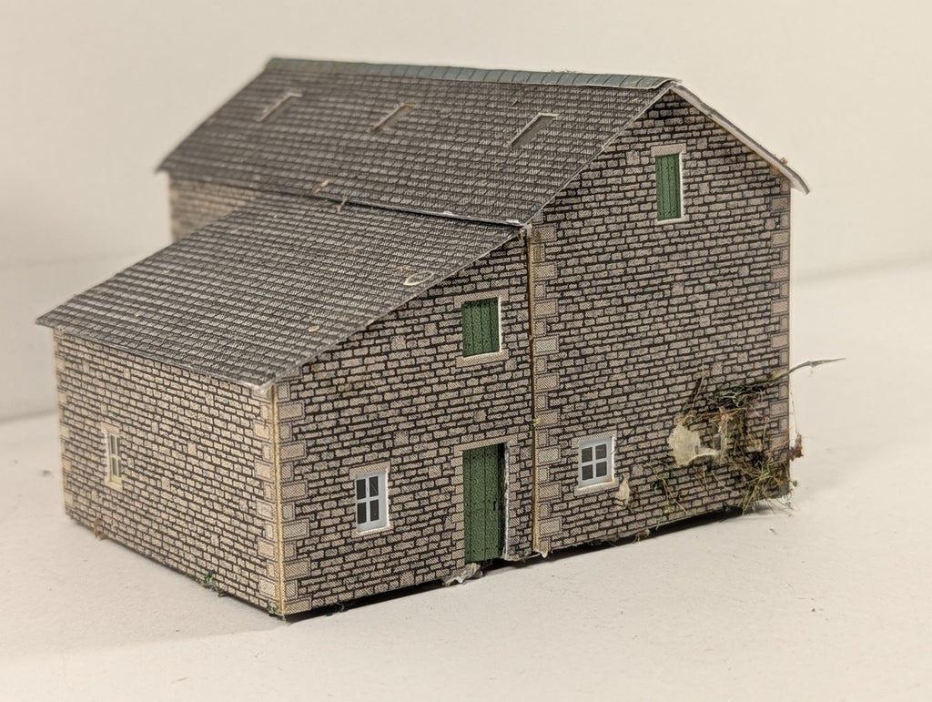 Metcalfe N Gauge Grange Farm Barn Building PO251