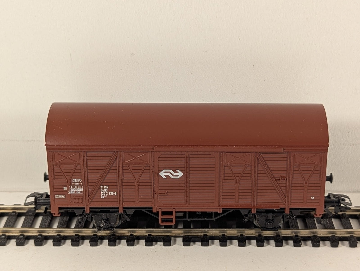 Märklin HO Scale Type Gs Covered Wagon Goods Wagon 120 2 226-9 NS Brown 4406