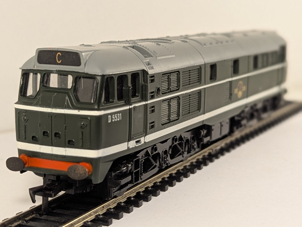 Airfix 54101-9 OO Gauge Class 31 D5531 BR Green - Boxed