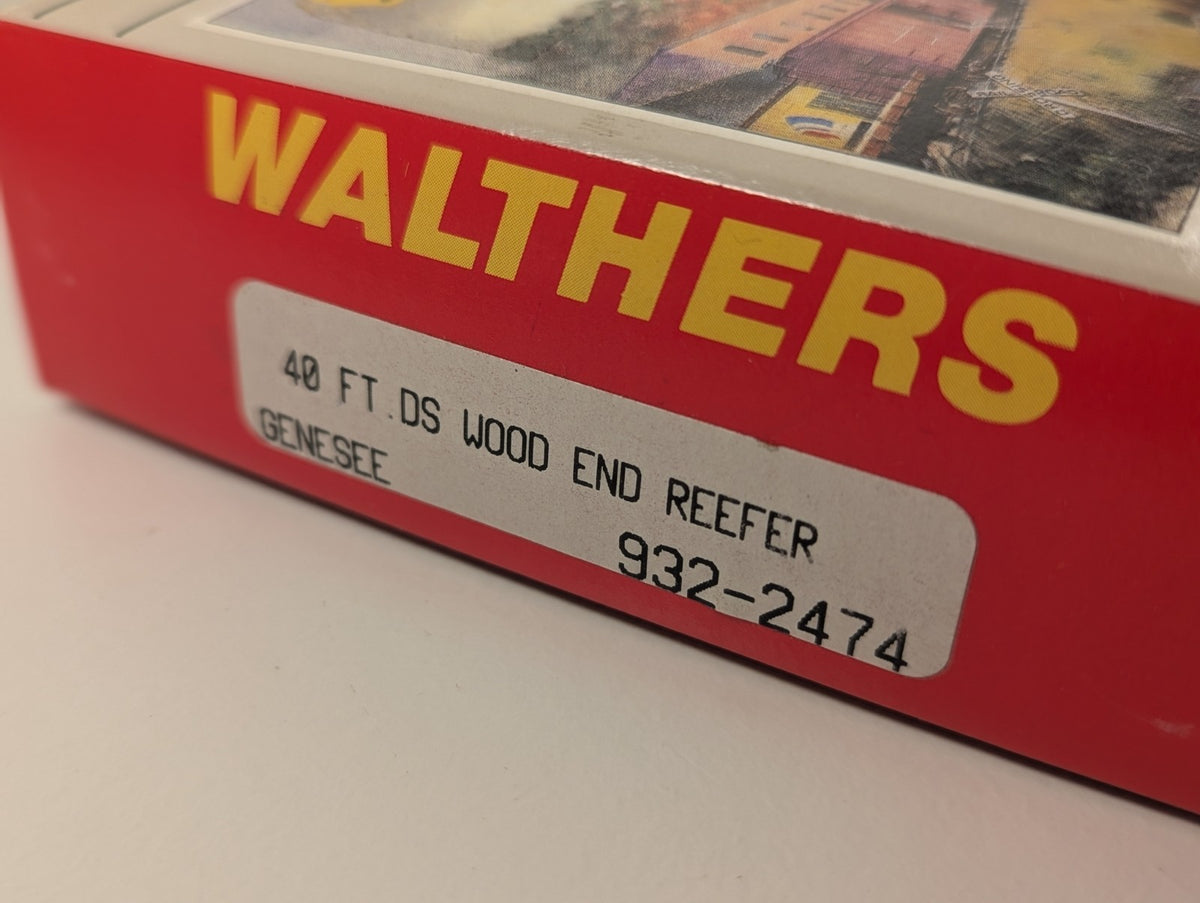 Walthers HO Genesee Brewing Wood Reefer Wagon