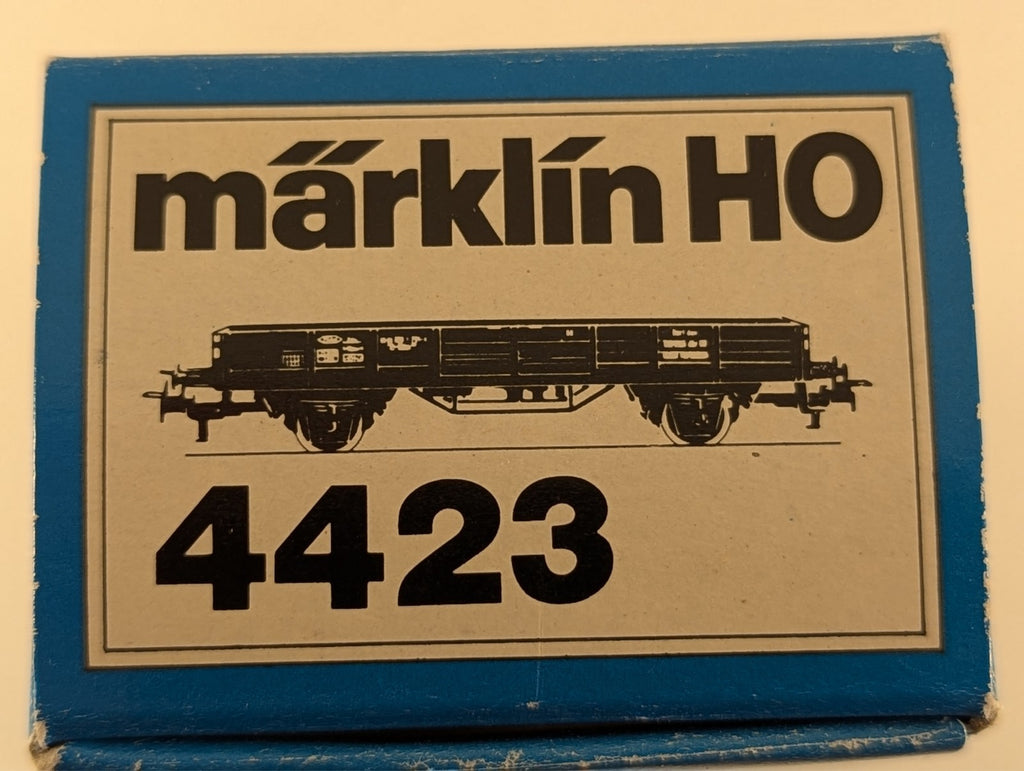 Märklin 4423 Low Side Wagon HO Gauge - Boxed