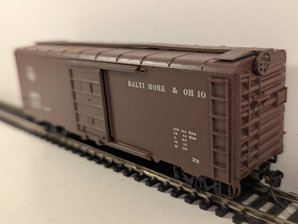 Accurail HO Gauge 40' AAR Steel Boxcar 382000 Baltimore & Ohio