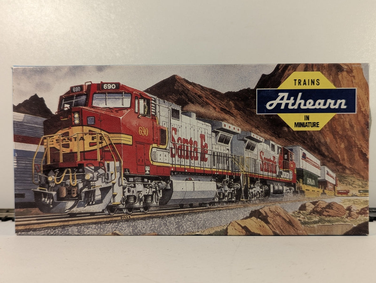 Athearn HO Gauge 50' Box Car Boxcar 15661 Santa Fe (ATSF) Red