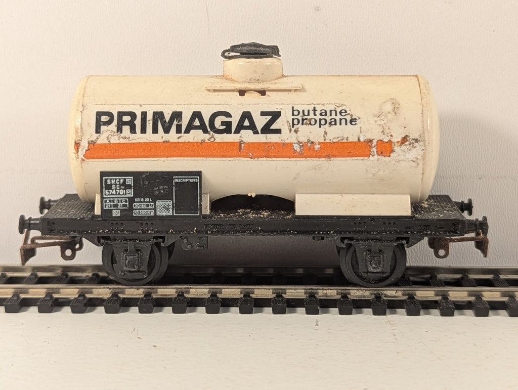 Jouef HO Gauge Primagaz Butane Propane Tanker Tank Wagon 574781 649