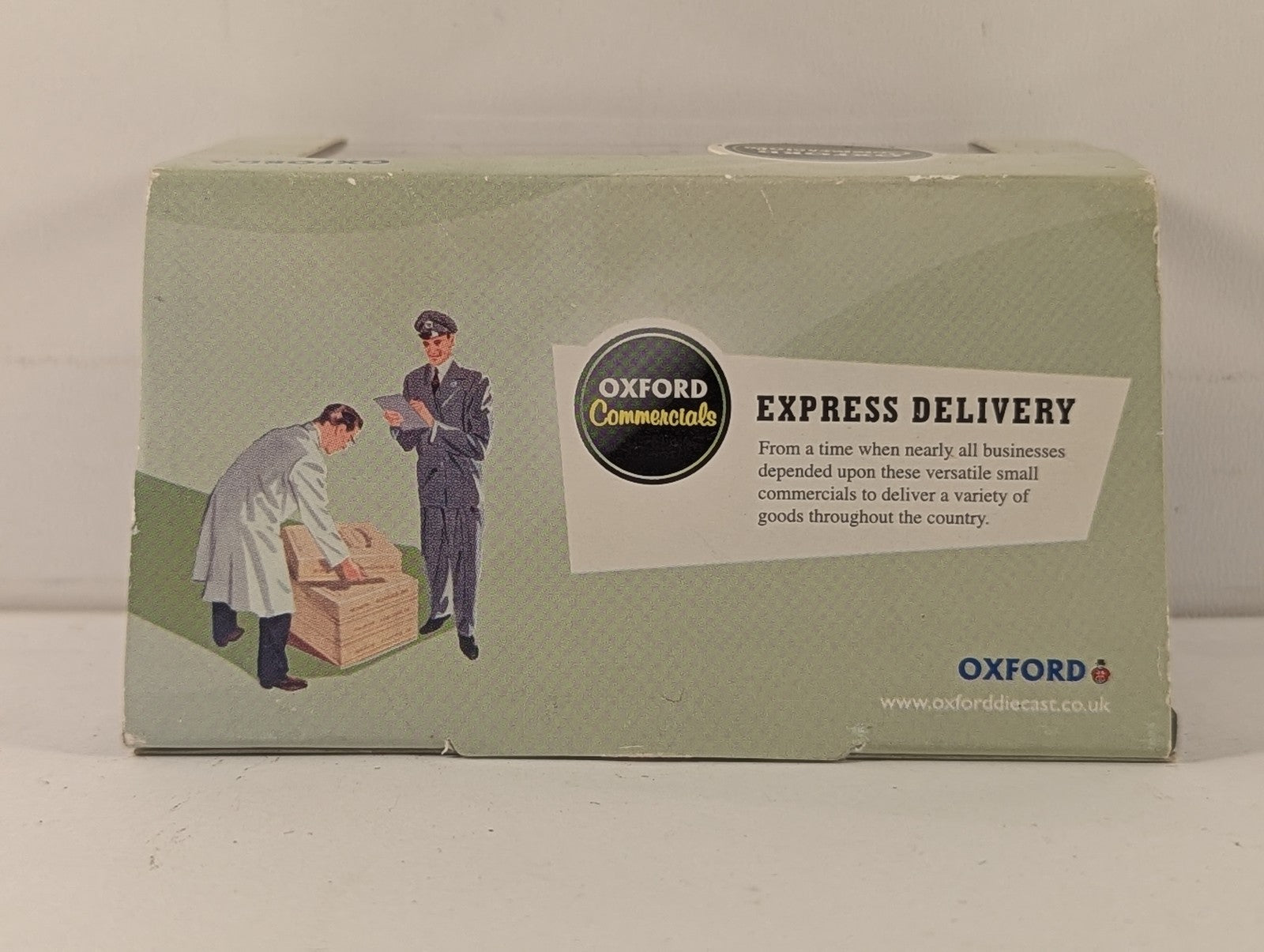 Oxford Diecast 1:76 Scale Scammell Mechanical Horse Rigid Box Van