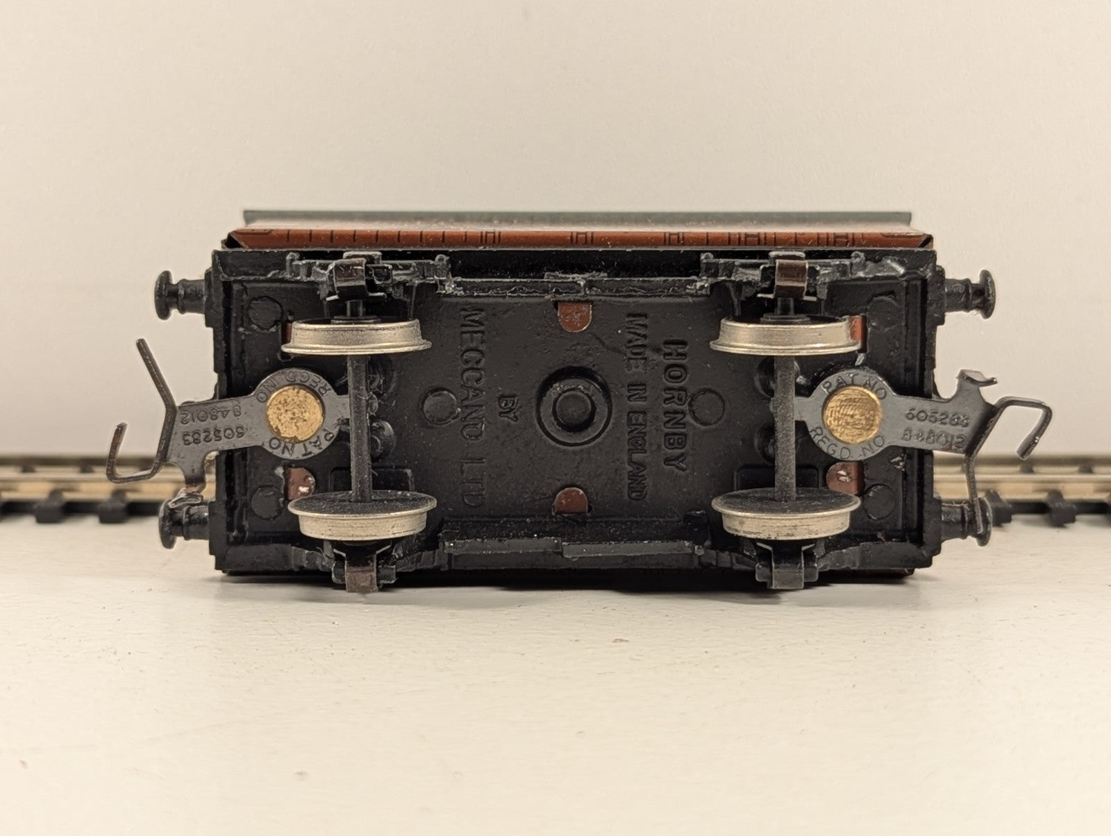 Hornby Dublo DR374 OO Gauge BR Brown D1 Fish Van - Boxed