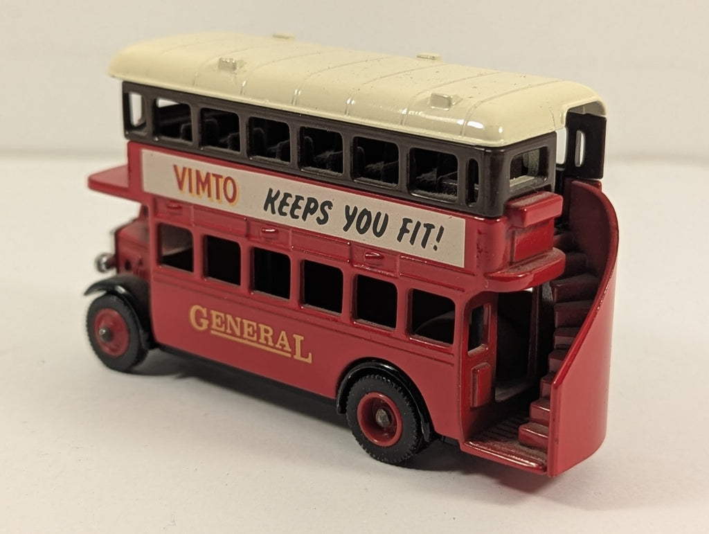 Lledo 1920 B-Type Double Decker Bus Die-cast Model Bus
