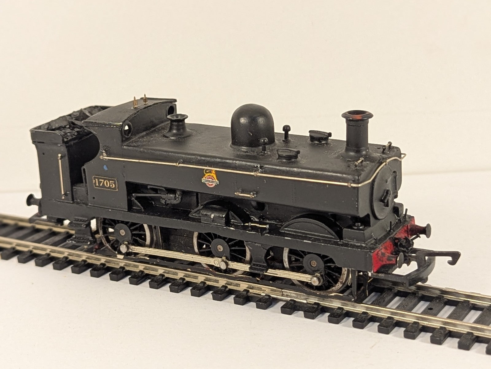Willis Finecast Kitbuilt GWR 57XX Pannier Tank 1705 BR Black - Boxed