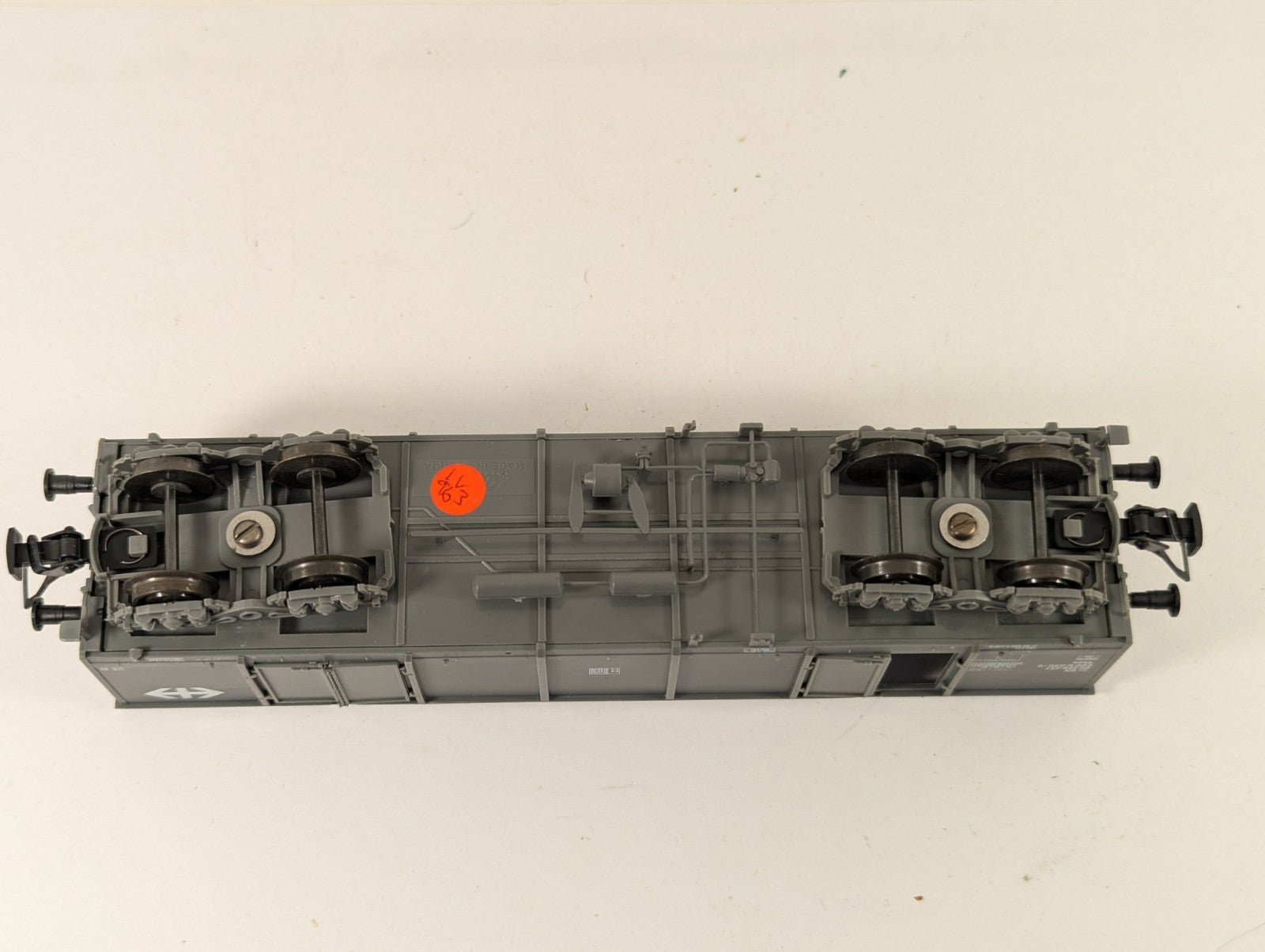 Liliput HO Gauge Grey SBB Eaos High-Sided Bogie Goods Wagon Boxed
